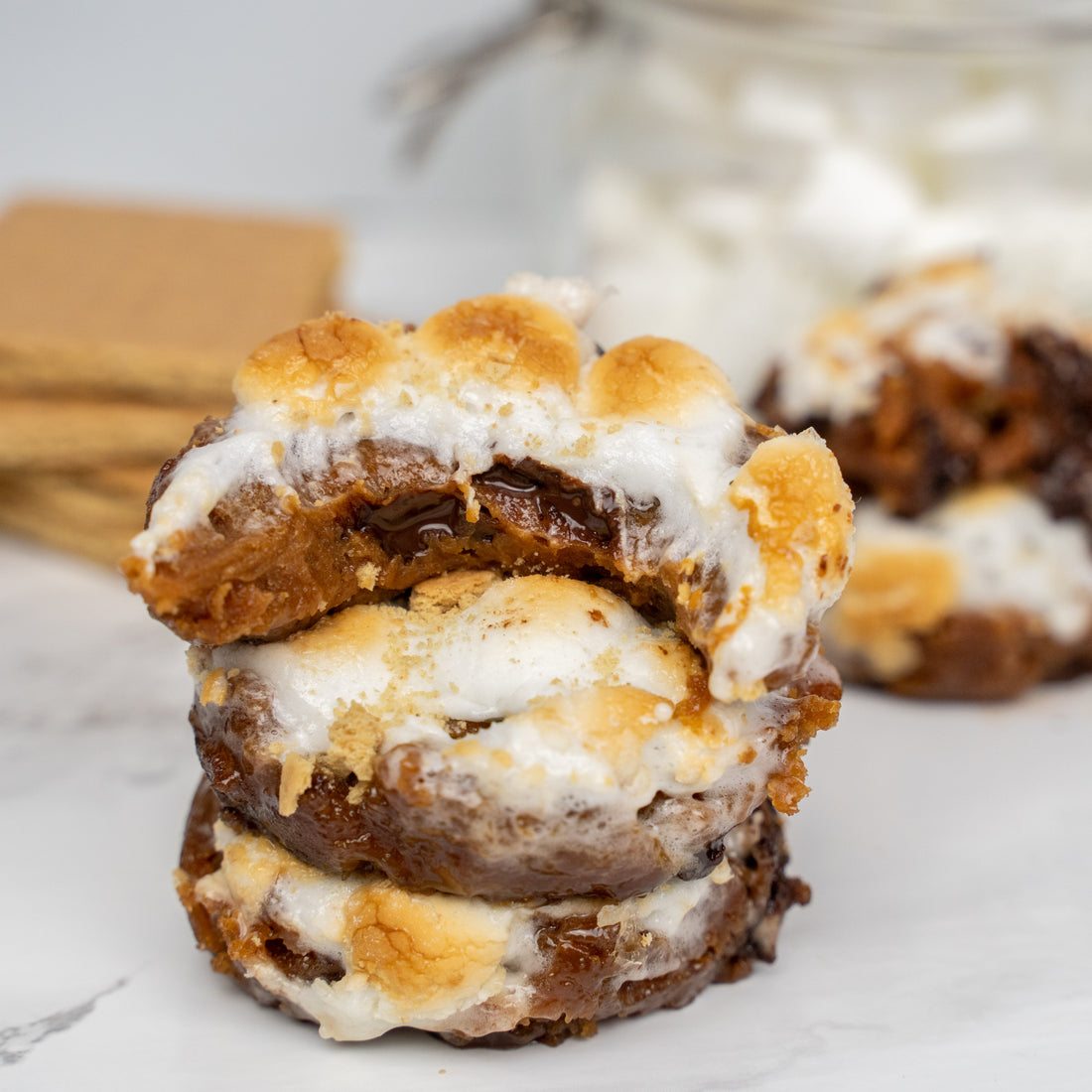 S'mores Protein Cookie Cups