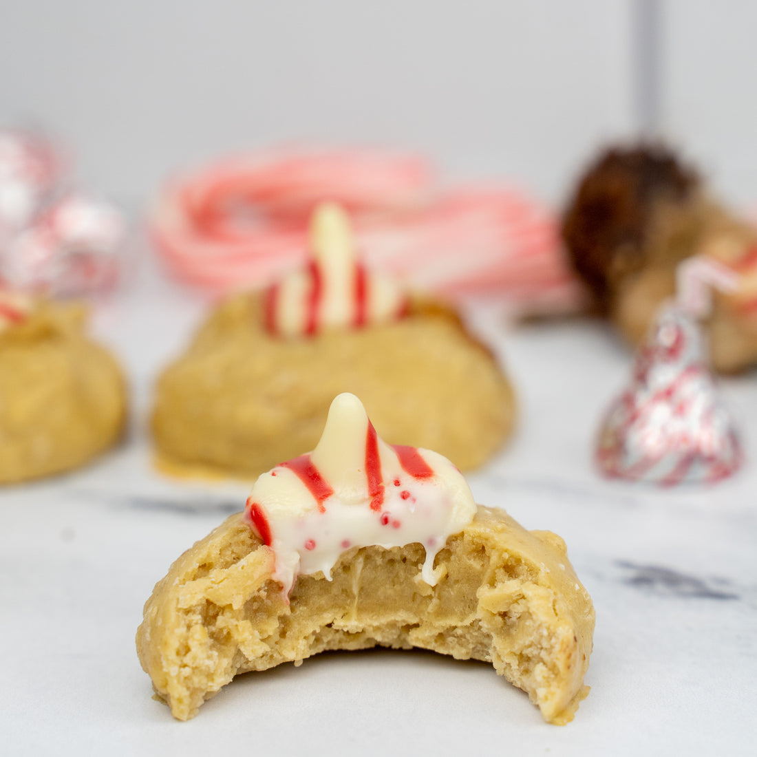 Peppermint Kiss Protein Cookies