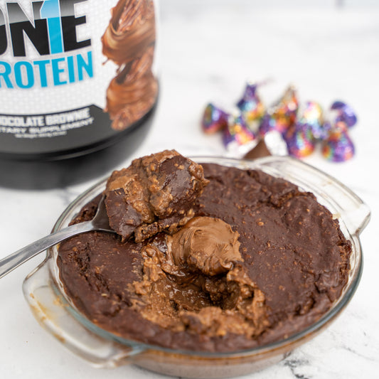 Double Chocolate Protein Baked Oatmeal