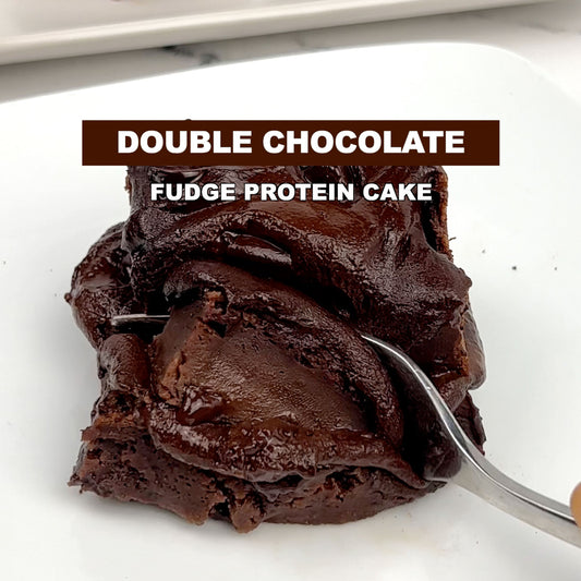 Double Chocolate Fudge Protein Cake