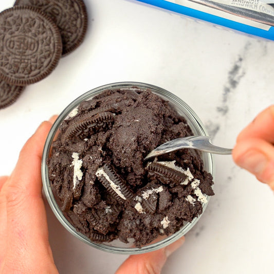 Indulge guilt-free with our deliciously healthy Oreo protein cookie dough recipe!